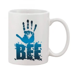 Generic Printed Ceramic Coffee Mug - 1 Pieces, White, 11oz