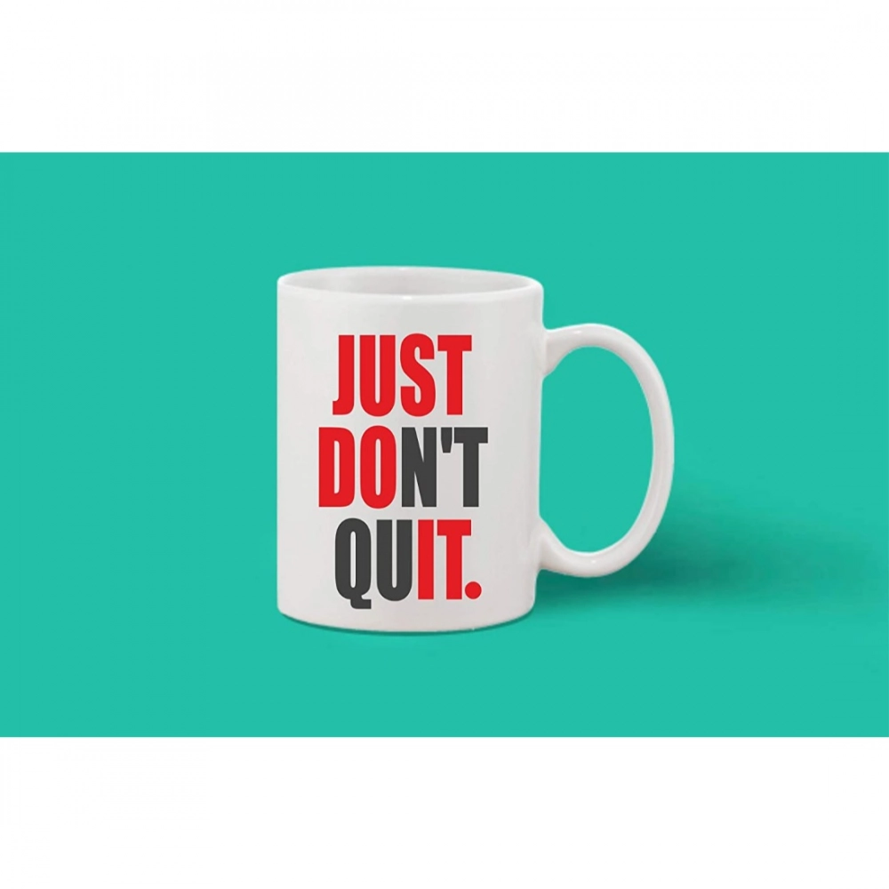 Printed Ceramic Coffee Mug - 1 Pieces, White, 11oz - Image 2