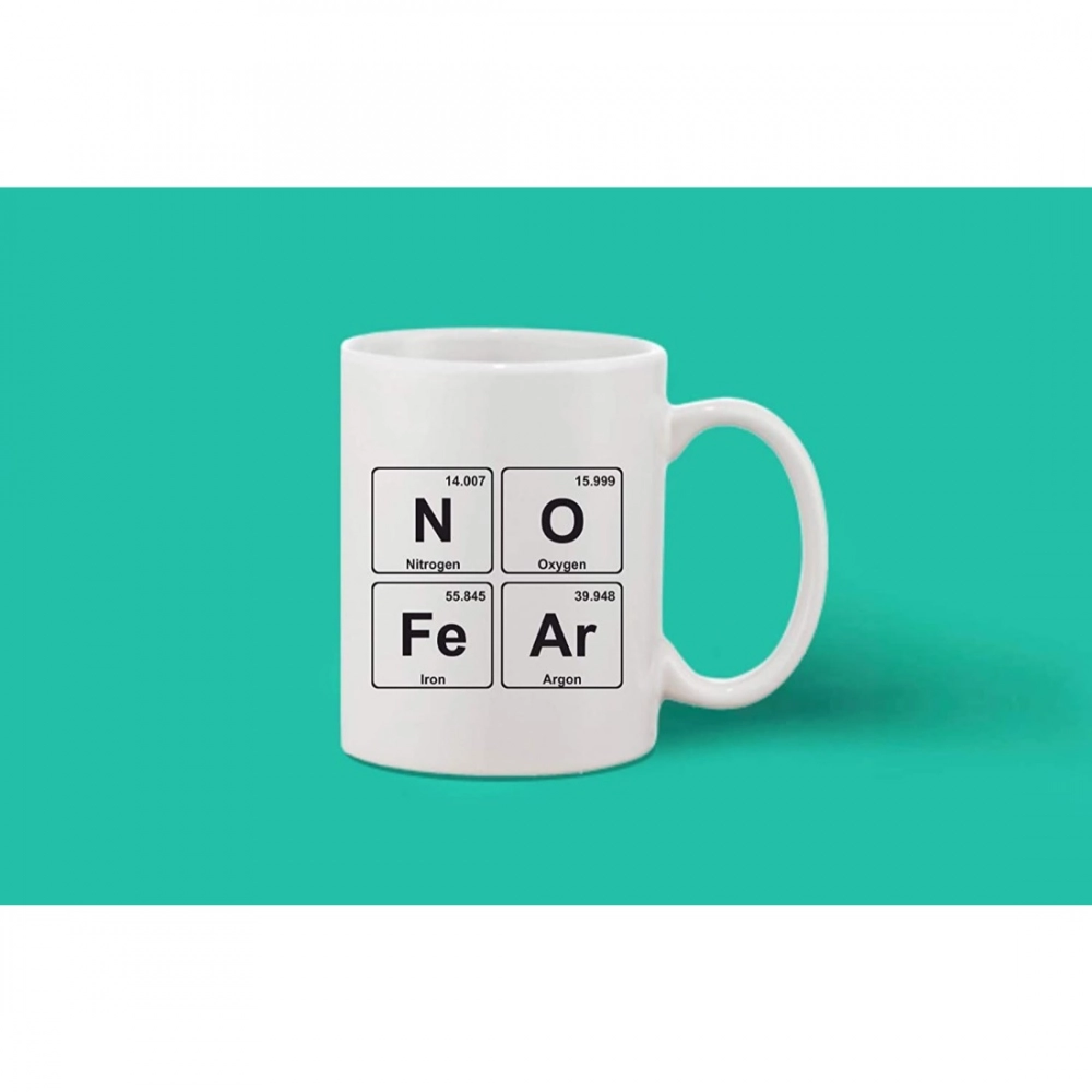 Printed Ceramic Coffee Mug - 1 Pieces, White, 11oz - Image 2