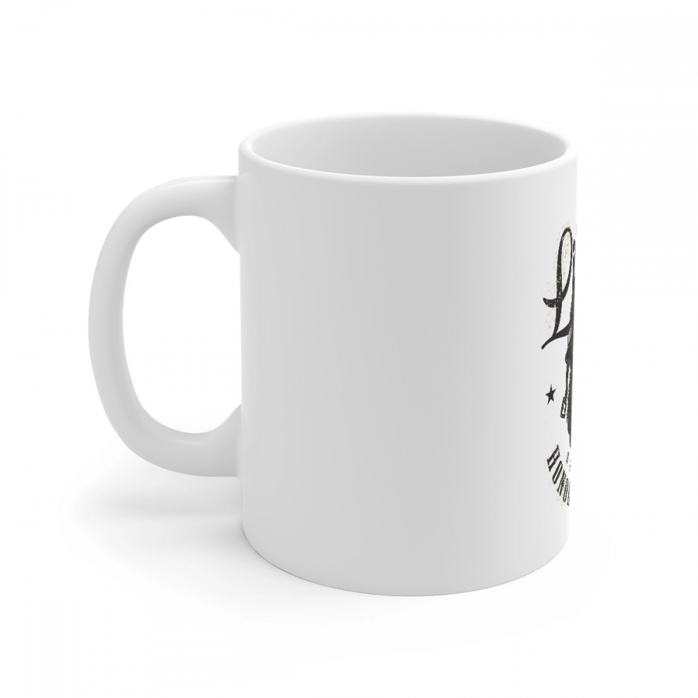 Generic Ceramic Gorila Desing Printed Coffee Mug (Color: White, Capacity:330ml) - Image 3