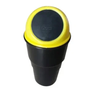 Generic Pack of 3_Mini Car Trash Bin – Portable Vehicle Garbage Containers (Color: Black)