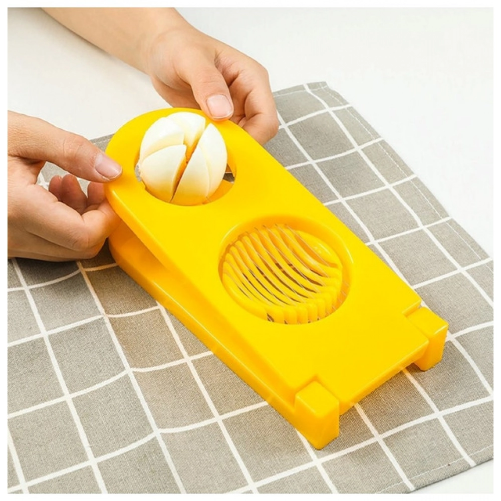 Generic Pack of 2_2-in-1 Egg And Mushroom Slicer – (Color: Assorted ) - Image 2