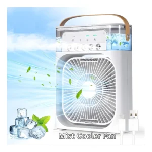 Generic Plastic Air Fan with LED Nightlight