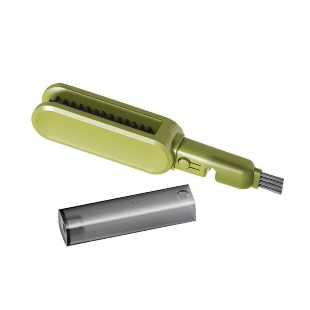 Stainless Steel-Plastic Solid Kitchen Knife Cleaner Brush (Green) - Image 2