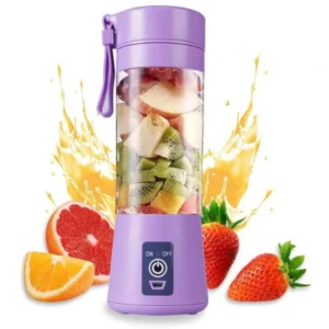 Generic Plastic Solid Electric USB Juicer (Purple)