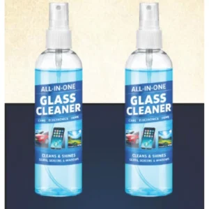 Generic Pack of 2 All-in-One Glass Cleaner Spray Bottles 100 ML