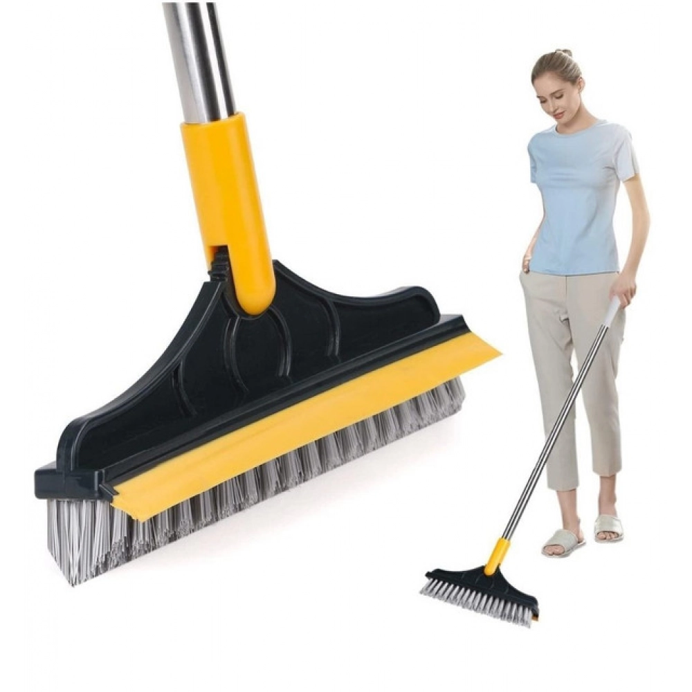 Generic Pack of 2 2 in 1 Scrape Floor Scrubbing Brush (Multicolor) - Image 2