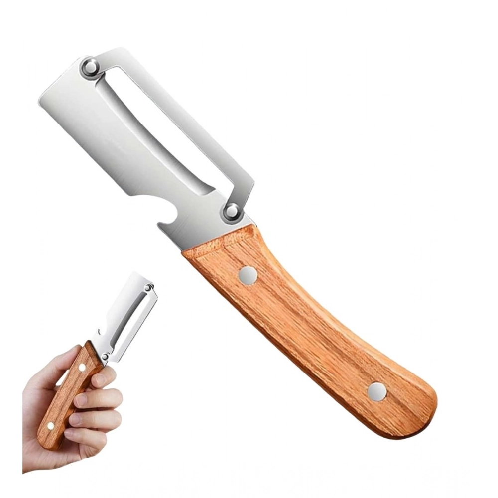 Pack of 2 Multi Functional Vegetable Peeler (Multicolor) - Image 2