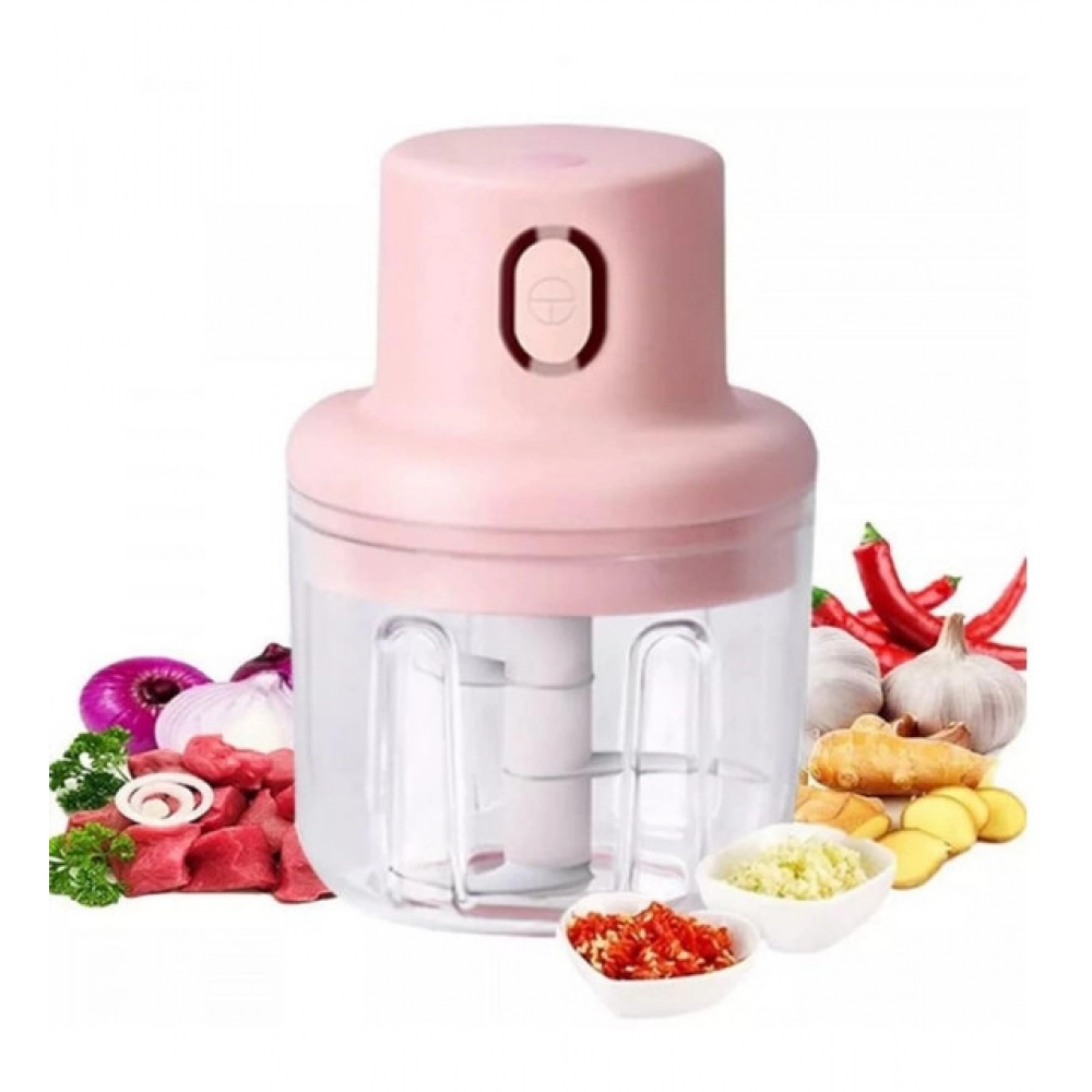 Generic USB Garlic Chopper (Pink) - Image 2