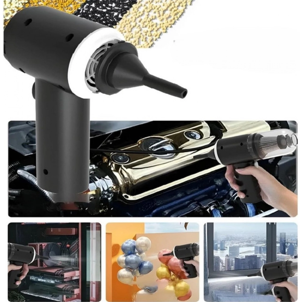 3 In 1 Vacuum Cleaner (Black) - Image 5