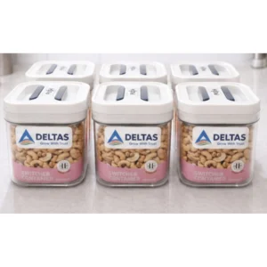 Generic Pack of 6 Switchers Airtight Storage Container Set 500 ML (White)