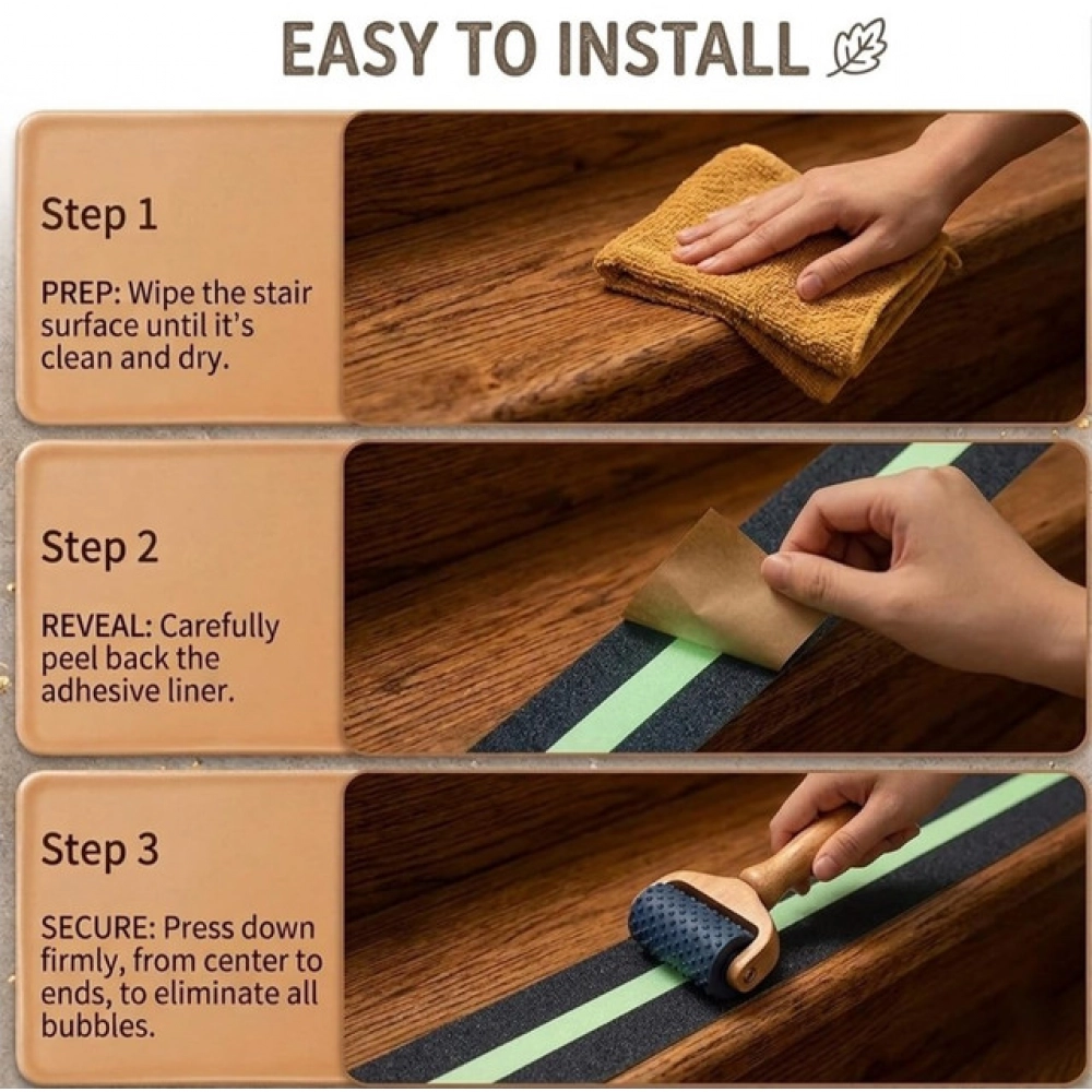 Anti Slip Glow Tape (Black) - Image 3