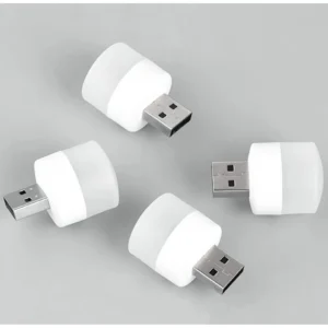 Generic Pack of 10 Portable Home USB Night Lights (White)