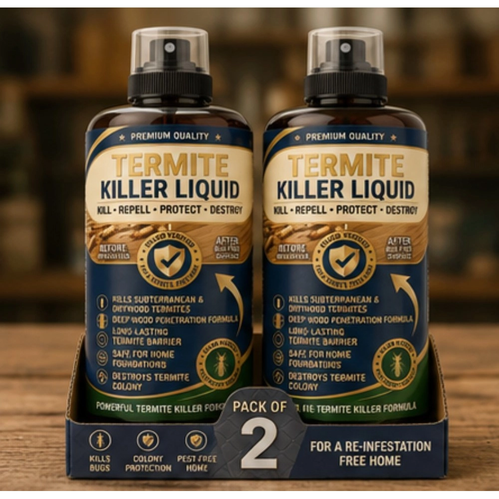 Pack of 2 Termite Killer Liquid Spray Bottles 100 ML - Image 2
