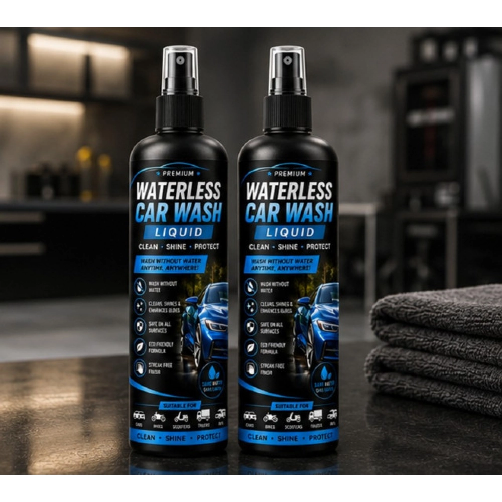 Pack of 2 Waterless Car Wash Liquid Spray Bottles 100 ML - Image 4