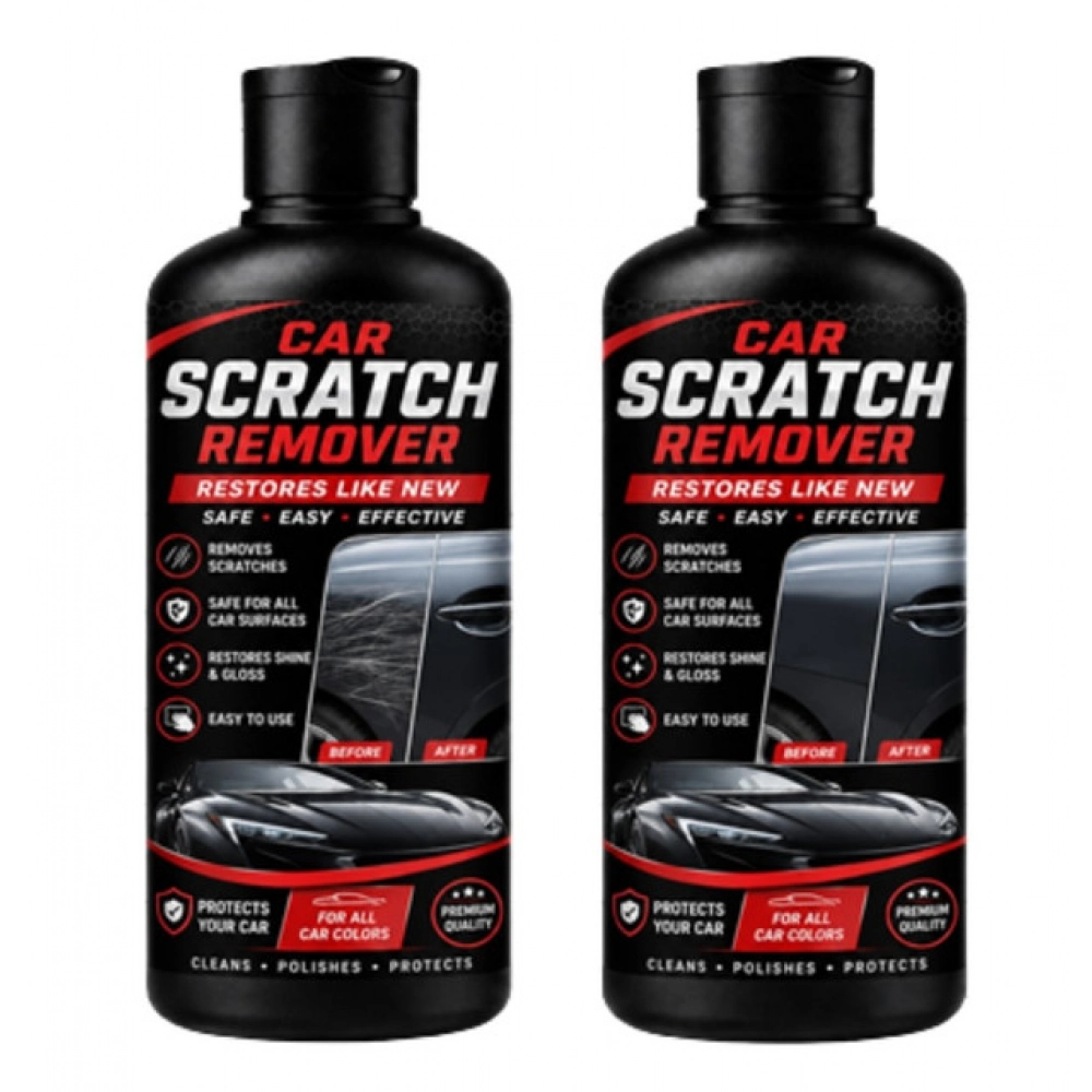 Pack of 2 Car Scratch Remover Liquid Flip Top Cap Bottles 100 ML - Image 2