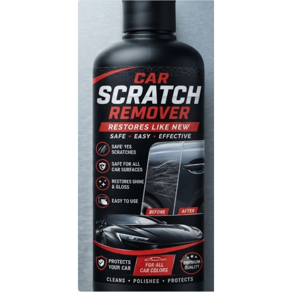 Pack of 2 Car Scratch Remover Liquid Flip Top Cap Bottles 100 ML - Image 3