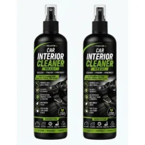 Pack of 2 Car Interior Cleaner Liquid Spray Bottles 100 ML