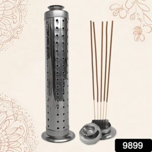 Stainless Steel Agarbatti Stand For Puja (1 Pc)