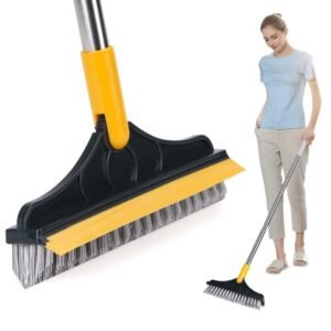 2 in 1 Scrape Floor Scrubbing Brush (Multicolor)