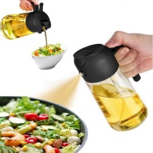 2 in 1 Oil Dispenser (Black)