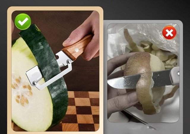 Multi Functional Vegetable Peeler (Multicolor) - Image 4
