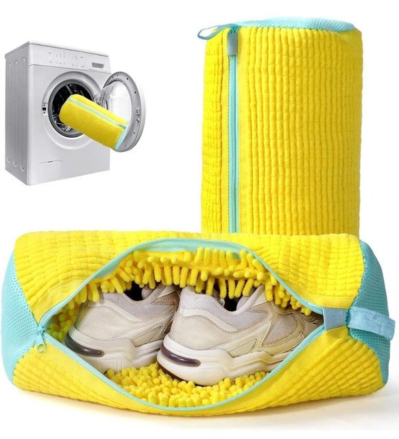 Shoe Washing Machine Bag (Yellow) - Image 2