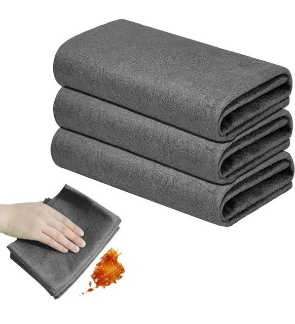 Pack of 2 Magic Cleaning Cloth (Black) - Image 2
