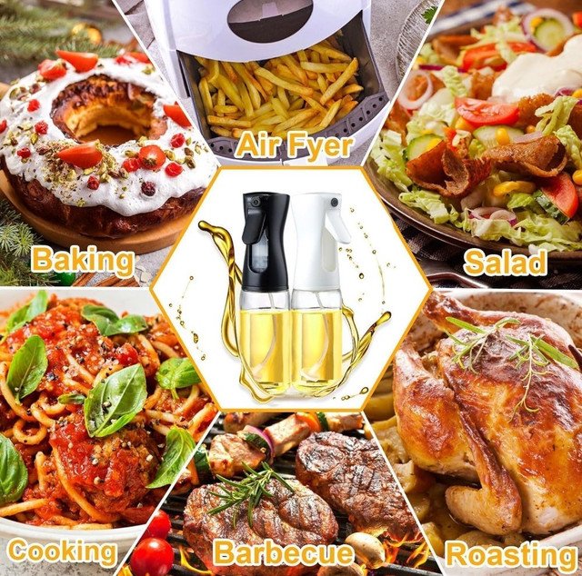 Oil Sprayer for Cooking (Black) - Image 3