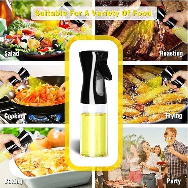 Oil Sprayer for Cooking (Black) - Image 4