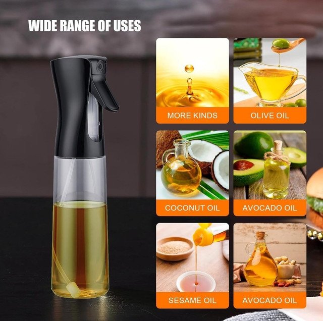 Oil Sprayer for Cooking (Black) - Image 5
