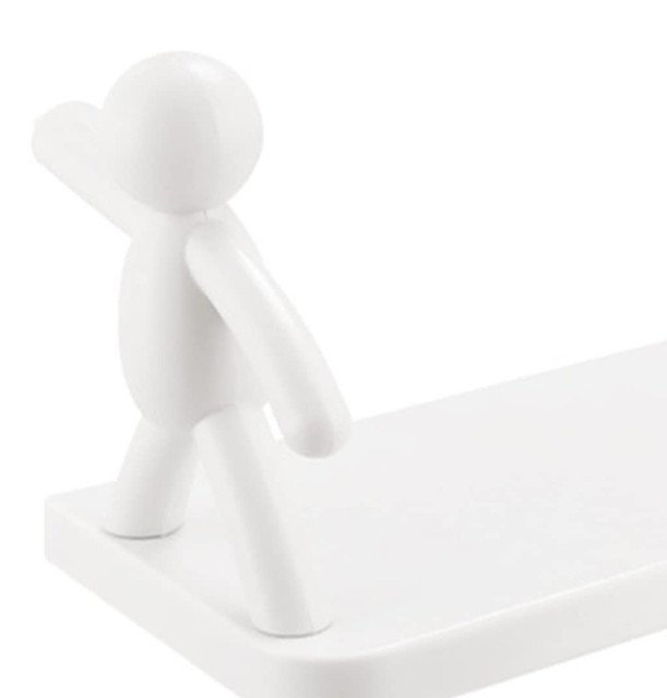Self Adhesive Multipurpose Stand Holder (White) - Image 4