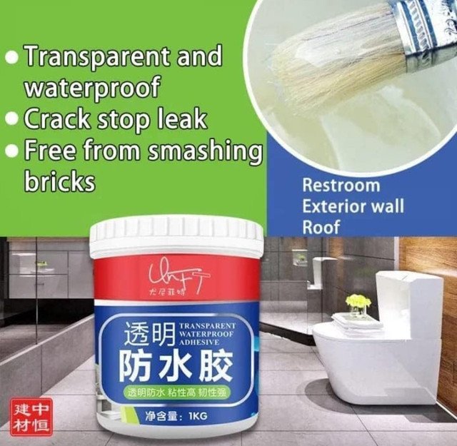 Transparent Waterproof Glue (White) - Image 2