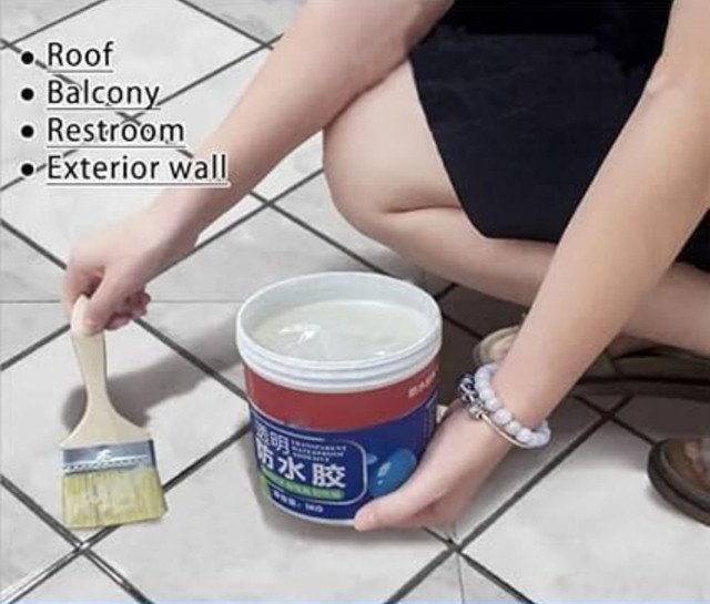 Transparent Waterproof Glue (White) - Image 3