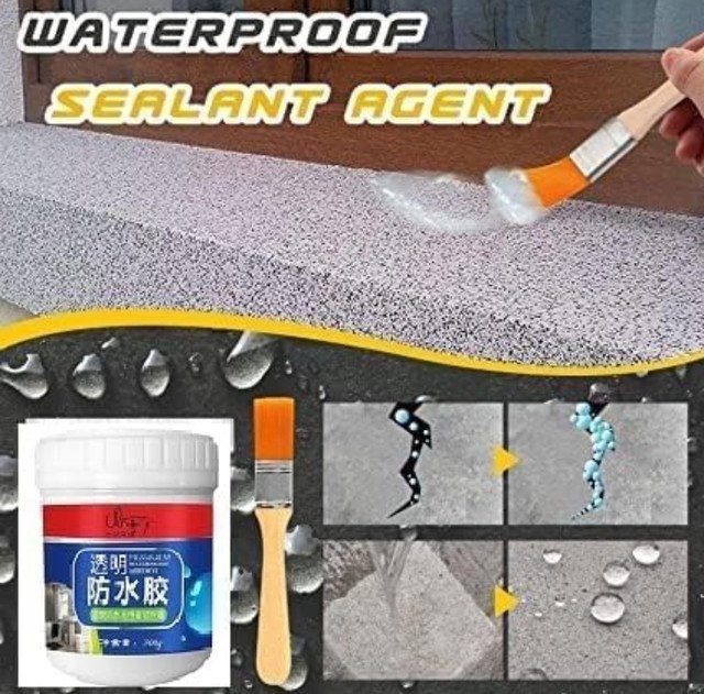 Transparent Waterproof Glue (White) - Image 4