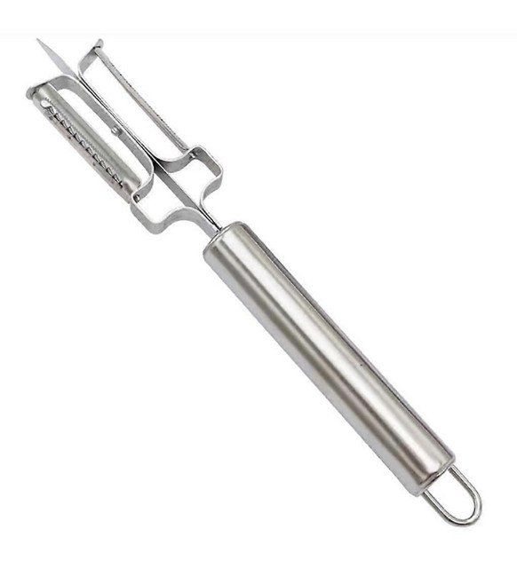 Stainless Steel 3-In-1 Vegetable Peeler (Silver) - Image 2