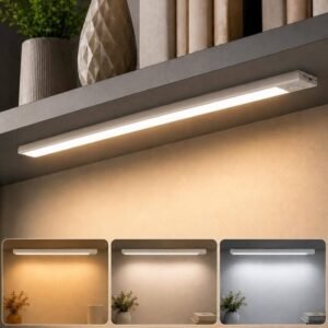 Metal Wireless Under Cabinet Light (White)