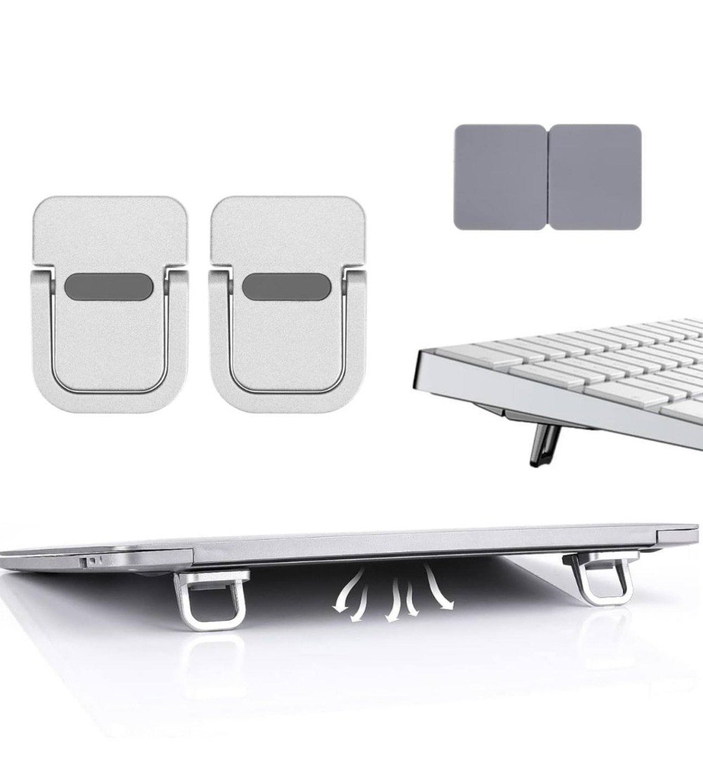 Metal Mini Laptop Stand (Silver)