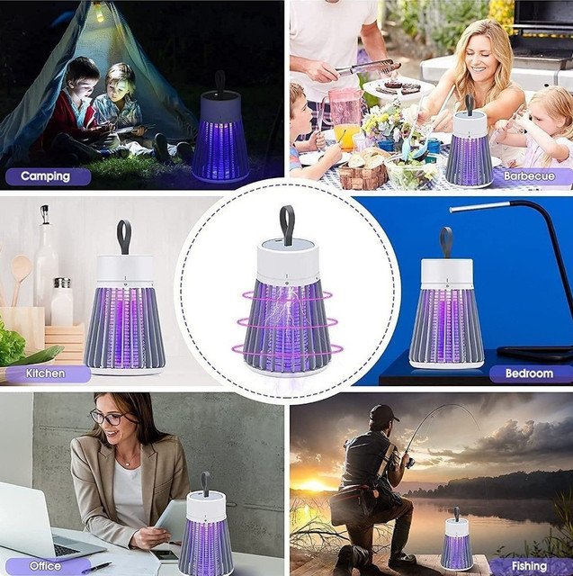 Plastic Mosquito Lamp (White) - Image 3